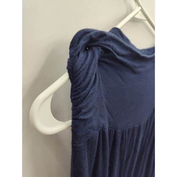 AB Studio Navy Blue Maxi Skirt - Picture 2 of 5